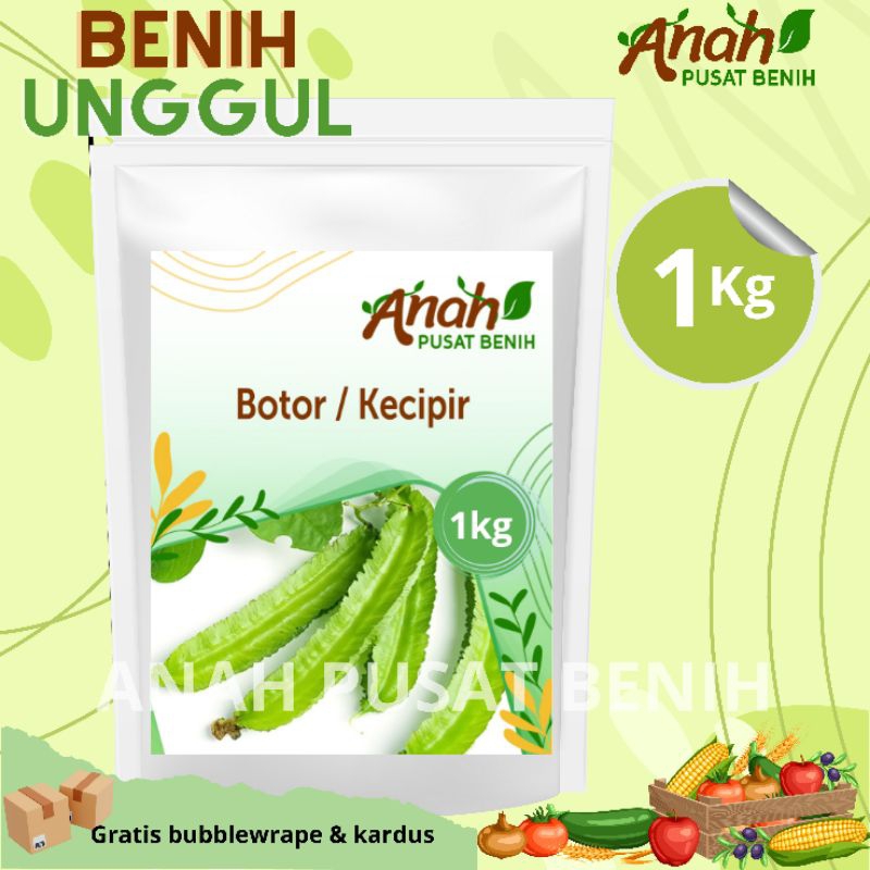 Botor kecipir 1 kg / bibit kecipir / biji kecipir / Anah pusat benih