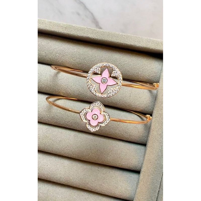 Gelang Emas Van Cleef Vancleef pink