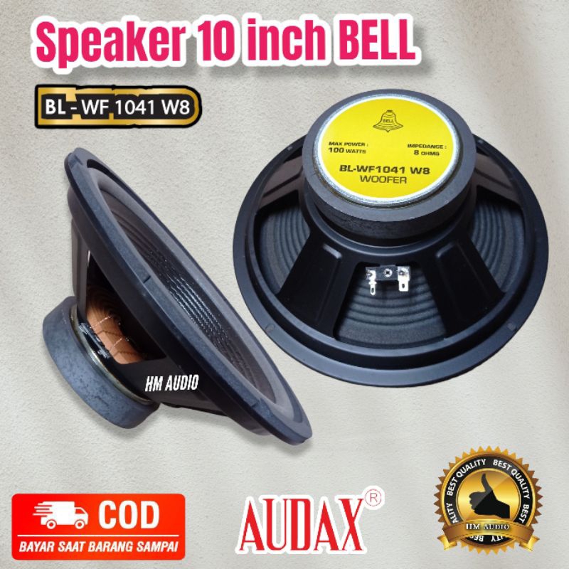 Speaker 10 inch Audax Bell Woofer wf 1041
