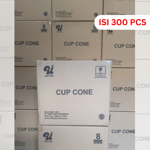 

CUP CONE ICE CREAM UNIFOODS DUS | ISI 300 PCS