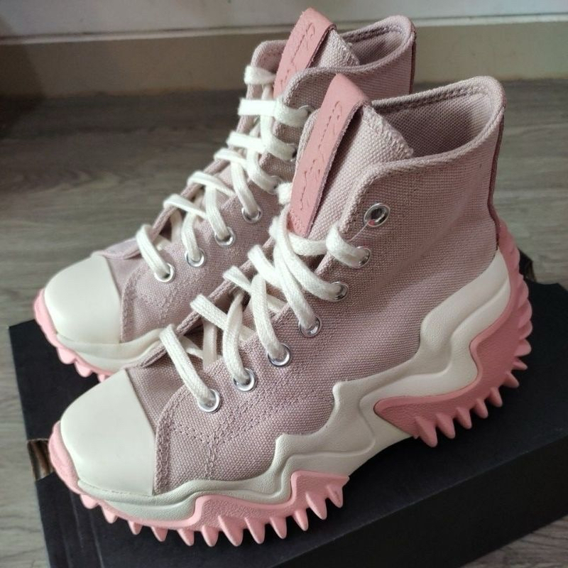 Converse run star motion pink