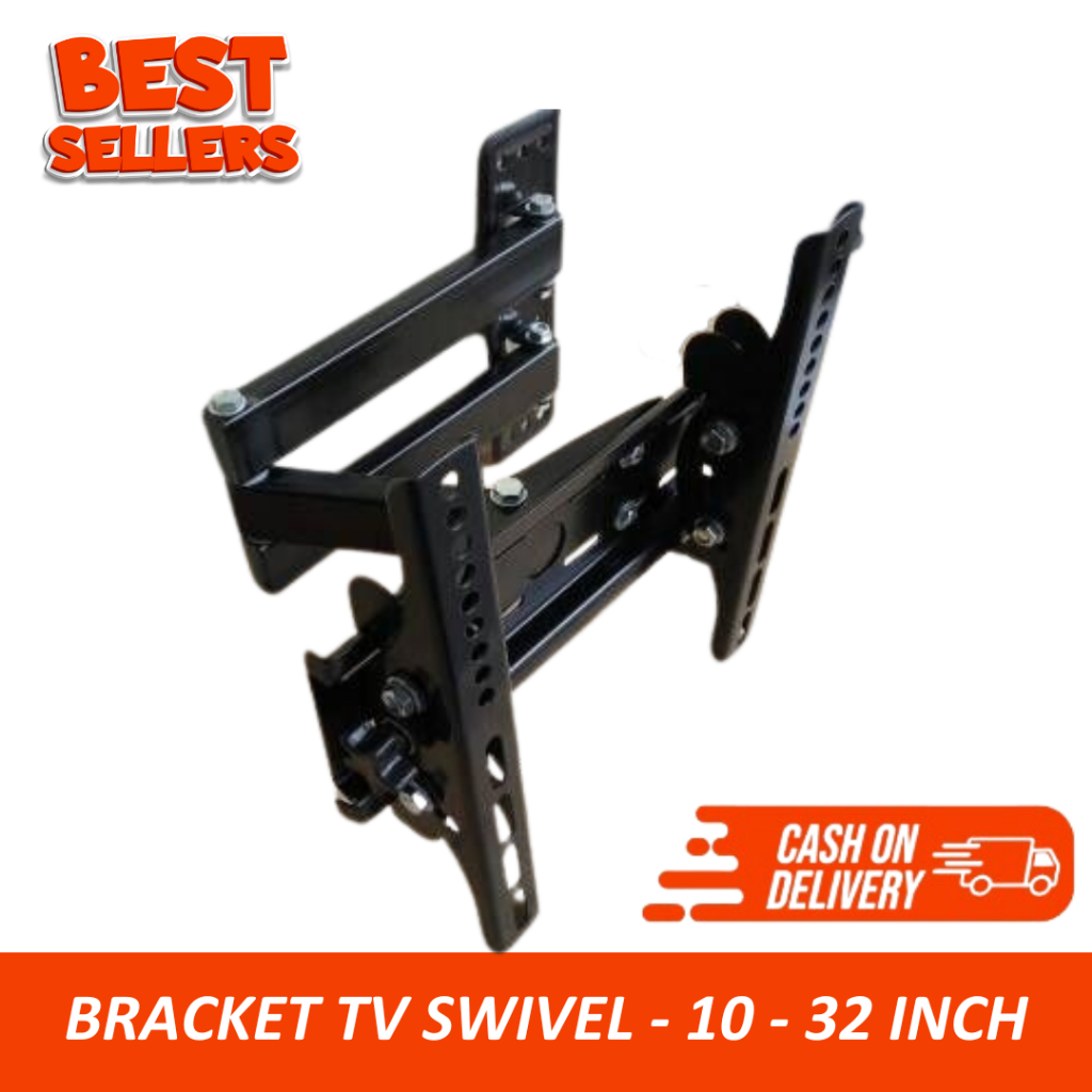 BRACKET TV BELALAI - SWIVEL TV BRACKET 10”-32" INCH / SWIVEL TV BRACKET 48 INCH / BRACKET TV UNIVERS