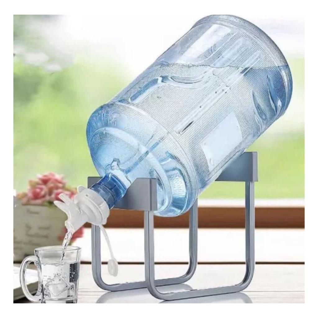 RAK KAKI GALON AIR BESI + KRAN GALON FOOD GRADE DUDUKAN MEJA MODEL U HARGA TERMURAH PROMO 