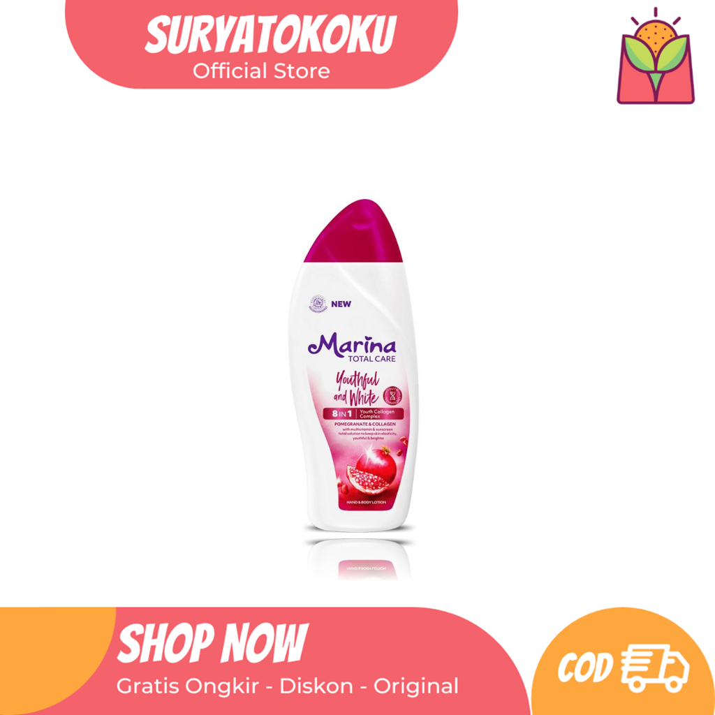 Marina Total Care Hand And Body Lotion 95ml