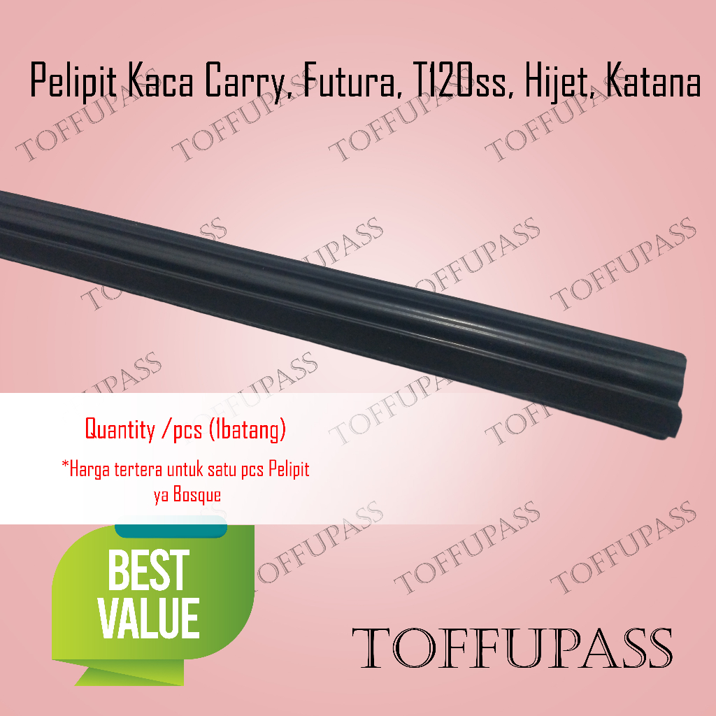 Pelipit Kaca Pintu Mobil Suzuki CARRY