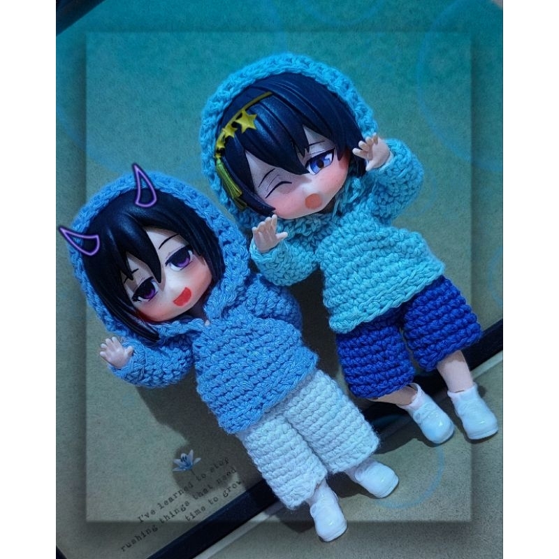 Baju nendoroid / Nendoroid clothes / Baju rajut nendoroid