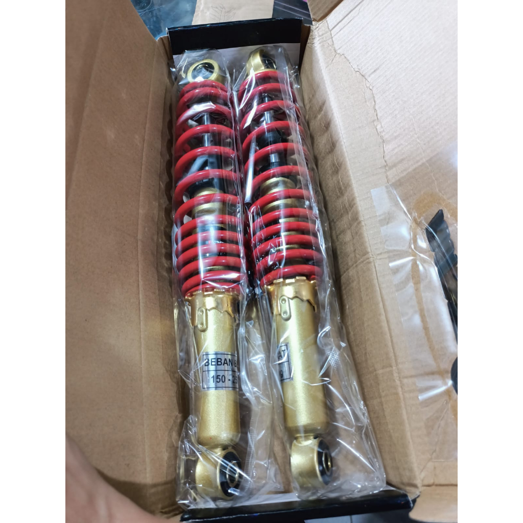 shock beban berat fastbikes 89-340 merah