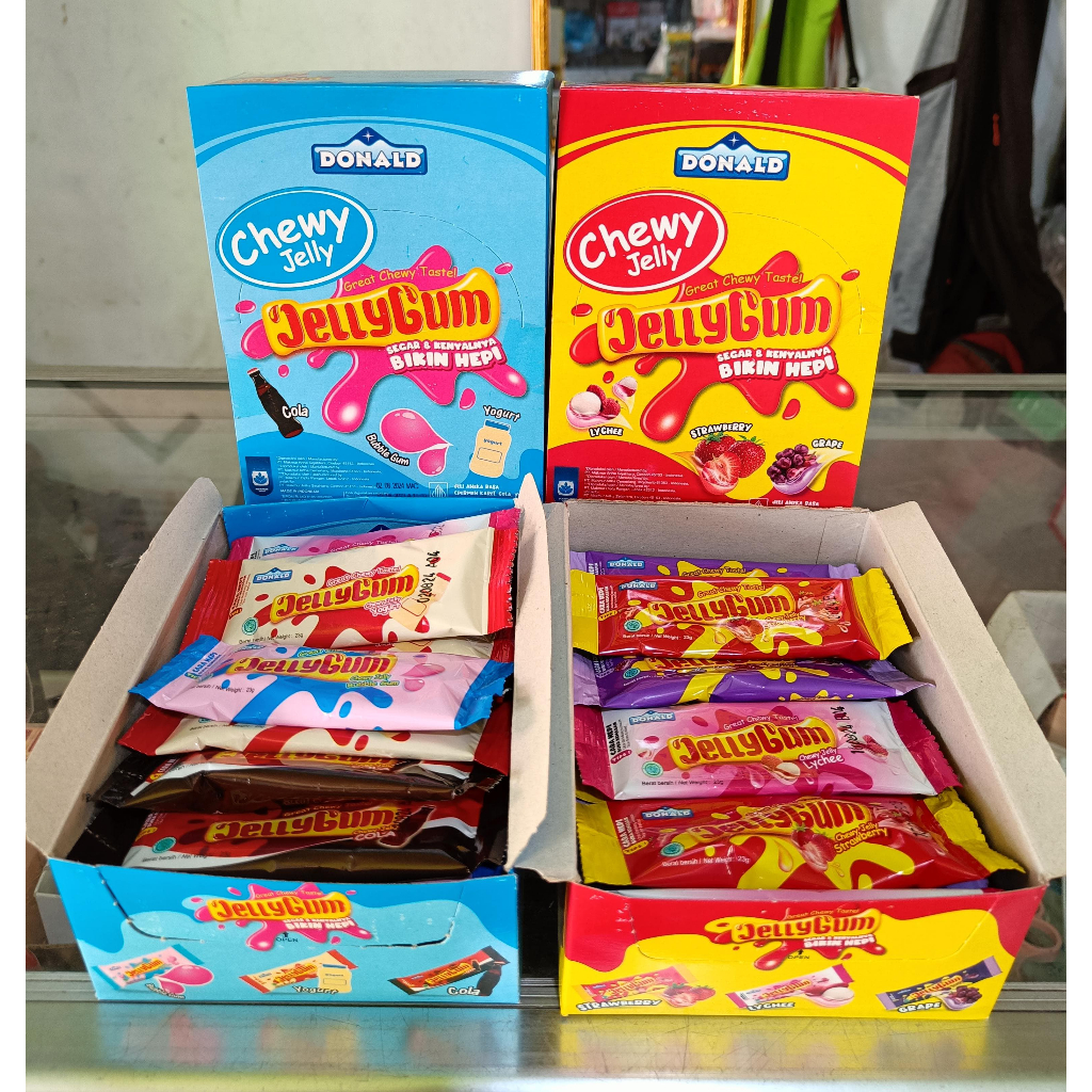 

(1pcs satuan) jelly gum rasa mix