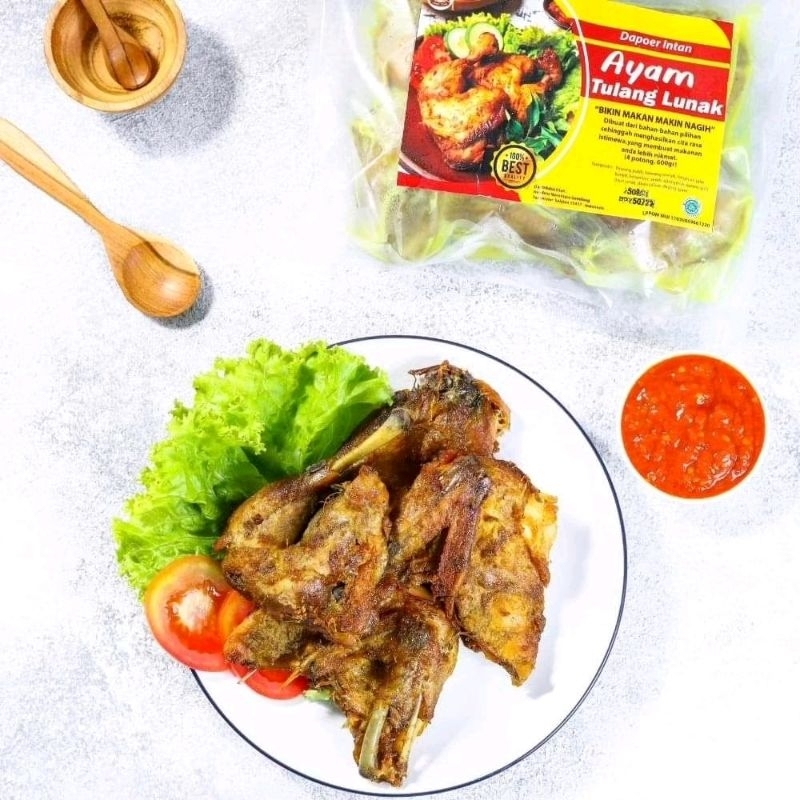 

Ayam Tulang Lunak 1 Ekor bumbu kuning kaya rempah