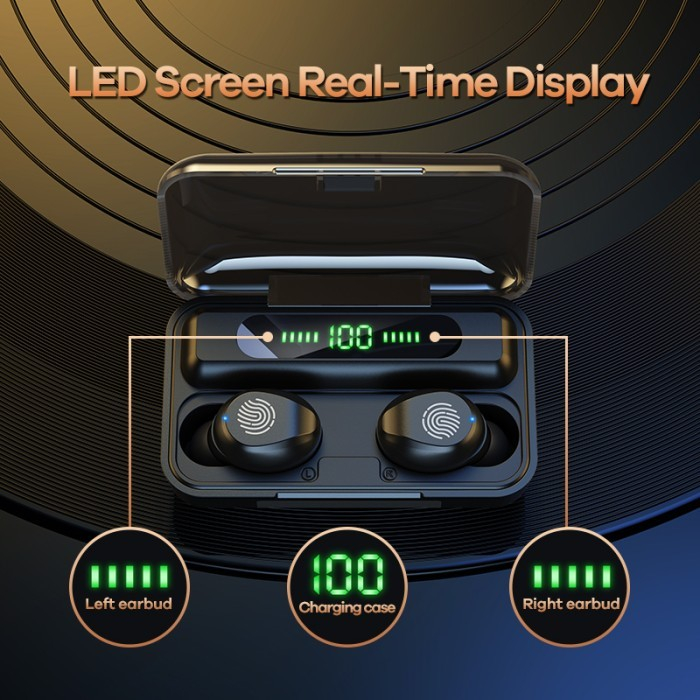 REMAX TWS-43 Wireless Stereo Bluetooth Earbuds Earphone Display