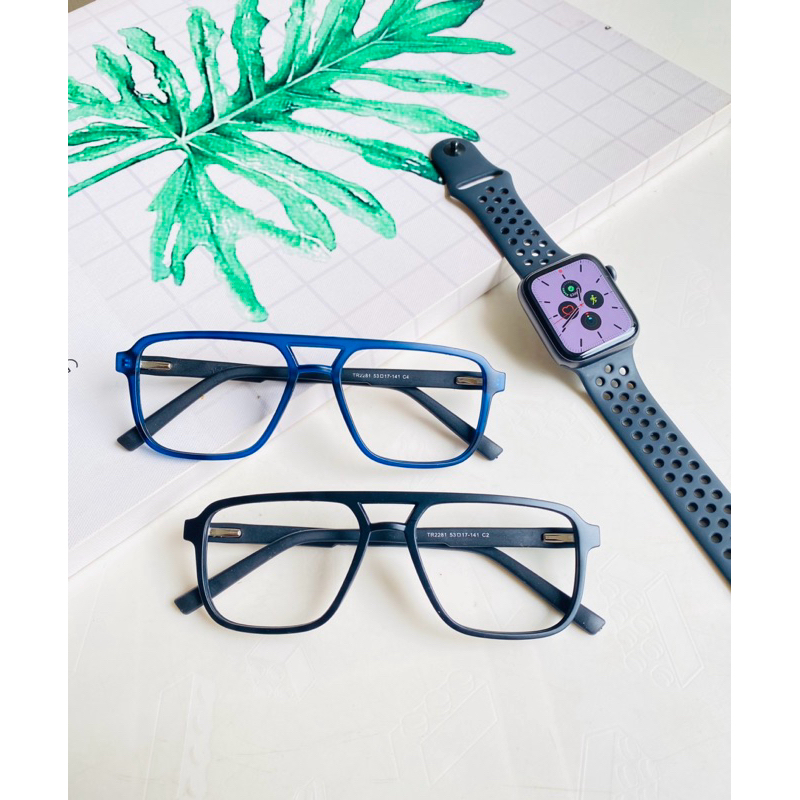 Frame kacamata aviator Jaden Bluecromic