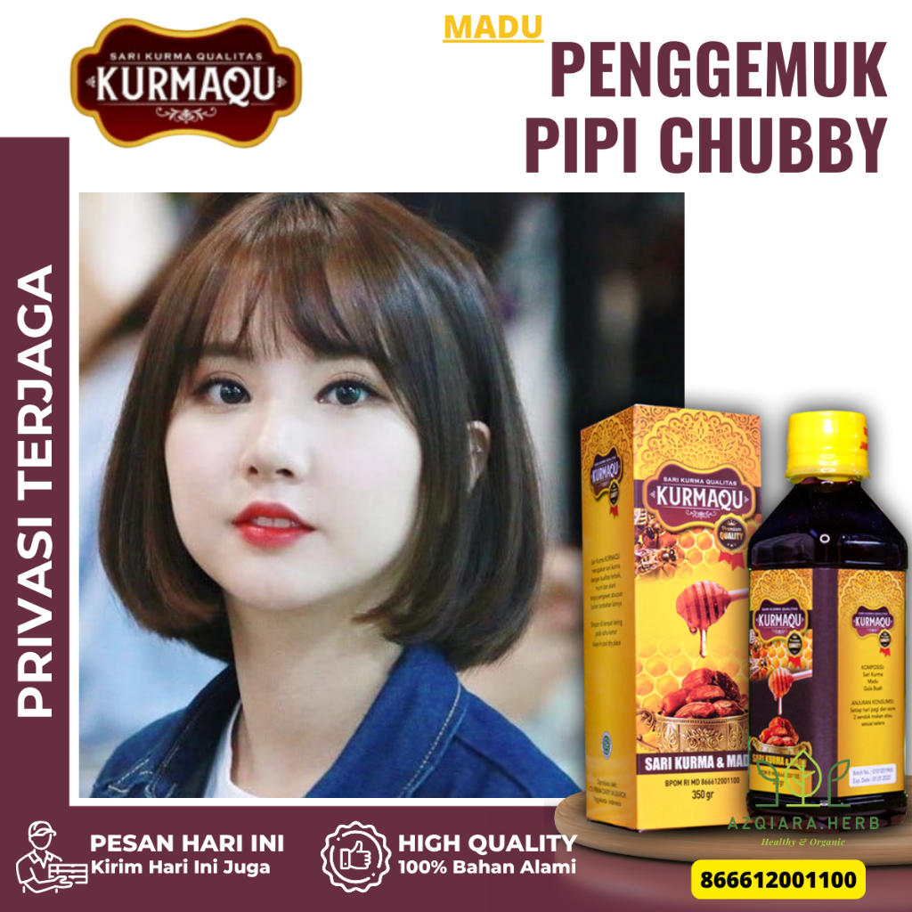 Obat Penggemuk Pipi, Obat Gemuk Pipi Tembem, Obat Pipi Chubby, Vitamin Penggemuk Pipi, Madu Penambah