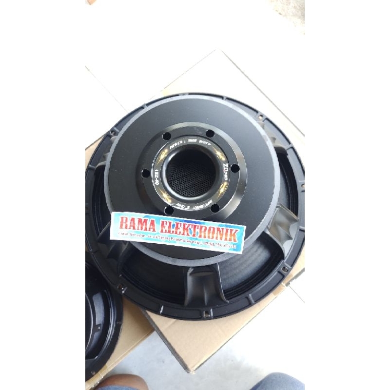 SPIKER ZQ PRO 15Z 40 15 INCH COIL 4 1000 WAT SPIKER SPEAKER ZQPRO ZQ PRO 15Z40 15Z 40