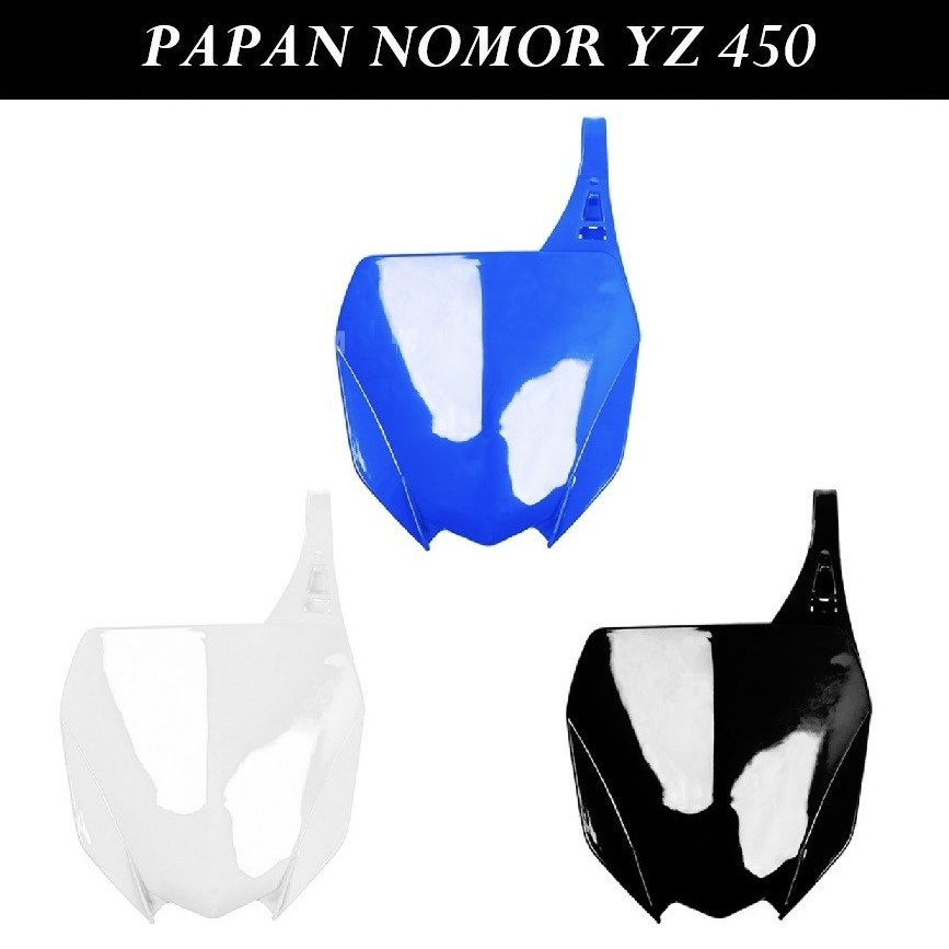 Plat Number Papan Nomor YZ 450 YZF 450 YZ450 HRV WR KLX CRF Supermoto