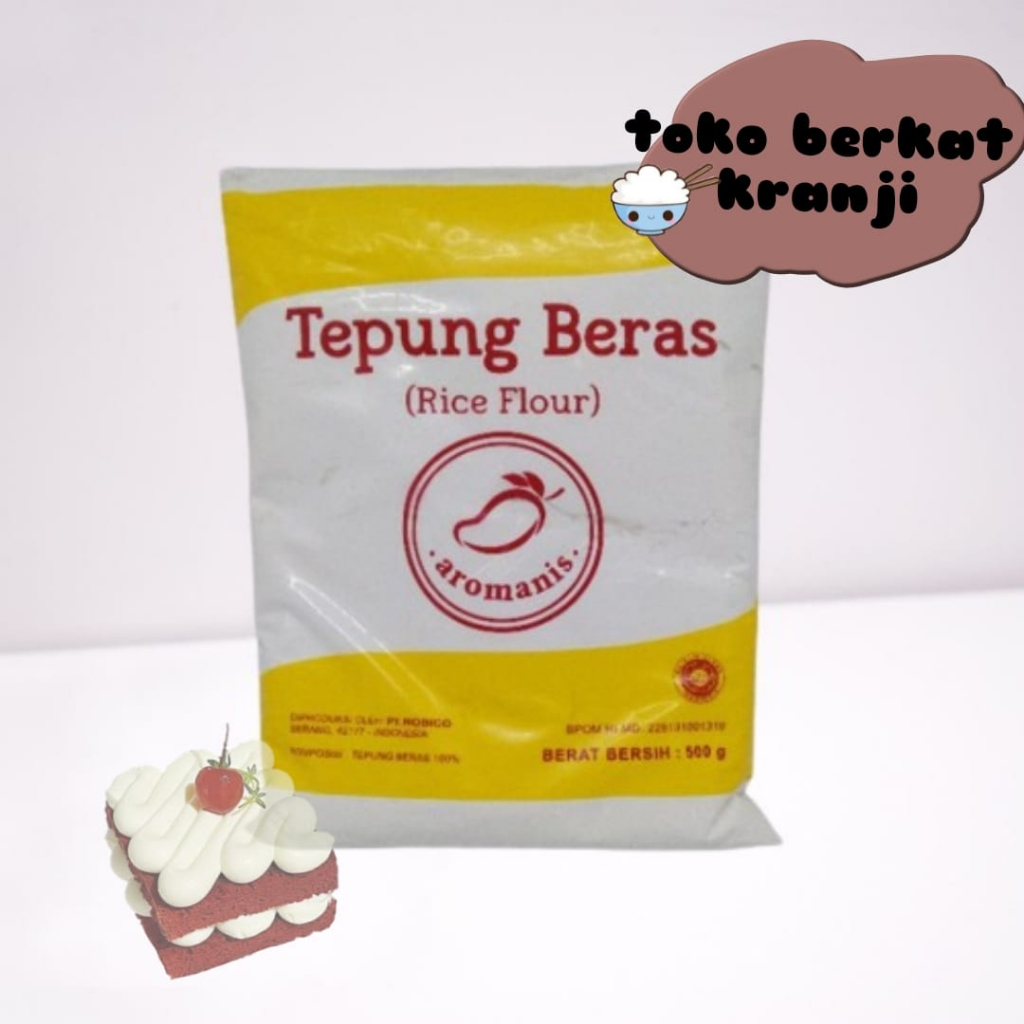 

Aromanis tepung beras 500gr/pcs