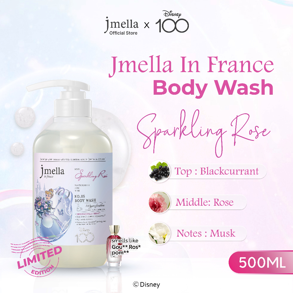 JMELLA In France Sparkling Rose  No. 05 Body Wash