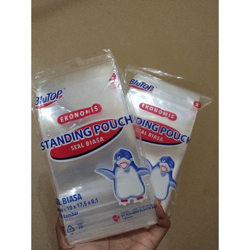 Standing pouch BluTop SEAL BIASA 10x17,5x0,1
