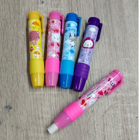 

Penghupus pensil pensil motive lucu