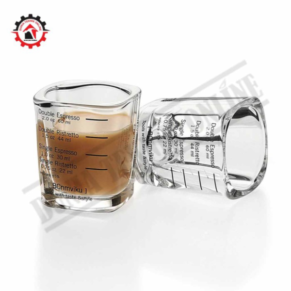 

Gelas Kopi Espresso Glass Coffee Mug Cup 60ml Transparan 60 ml Berkualitas