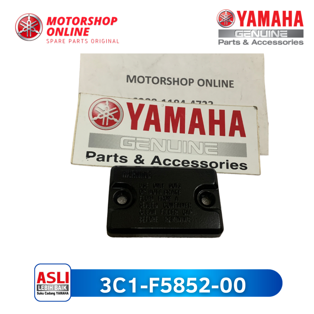 Tutup Master Rem Vixion 150 FZ 150 CAP, RESERVOIR 3C1-F5852-00 Original Yamaha