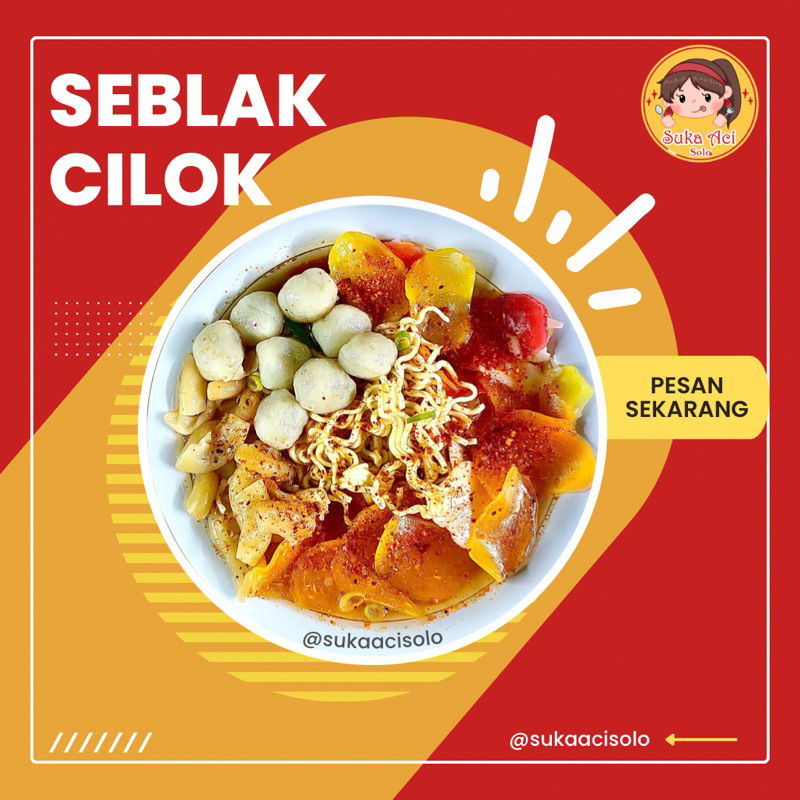 

SEBLAK CILOK KOMPLIT