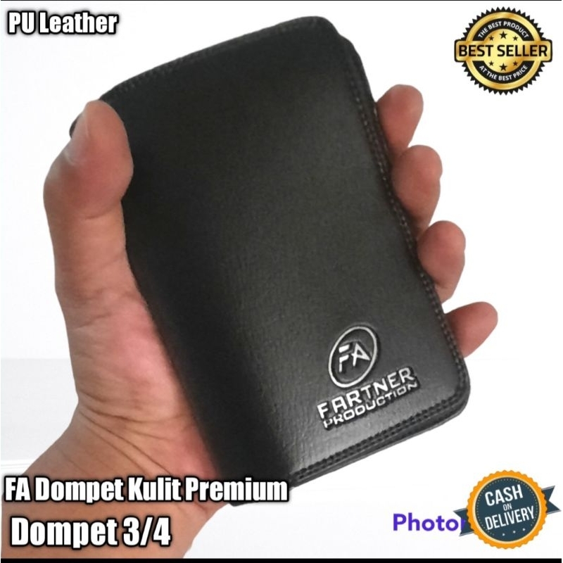 FA Dompet 3/4 Dompet Sedang Dompet Kulit Pria