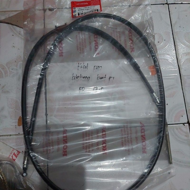 Kabel rem belakang beat fi ori ahm