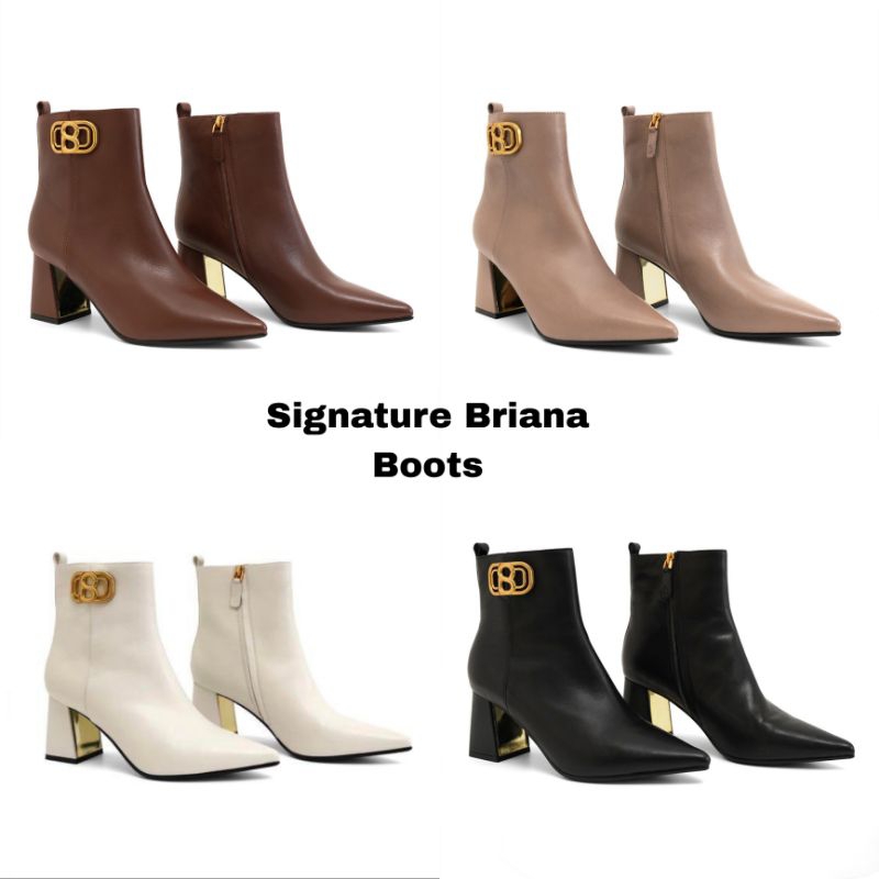 Buttonscarves Signature Briana Boots New & Preloved