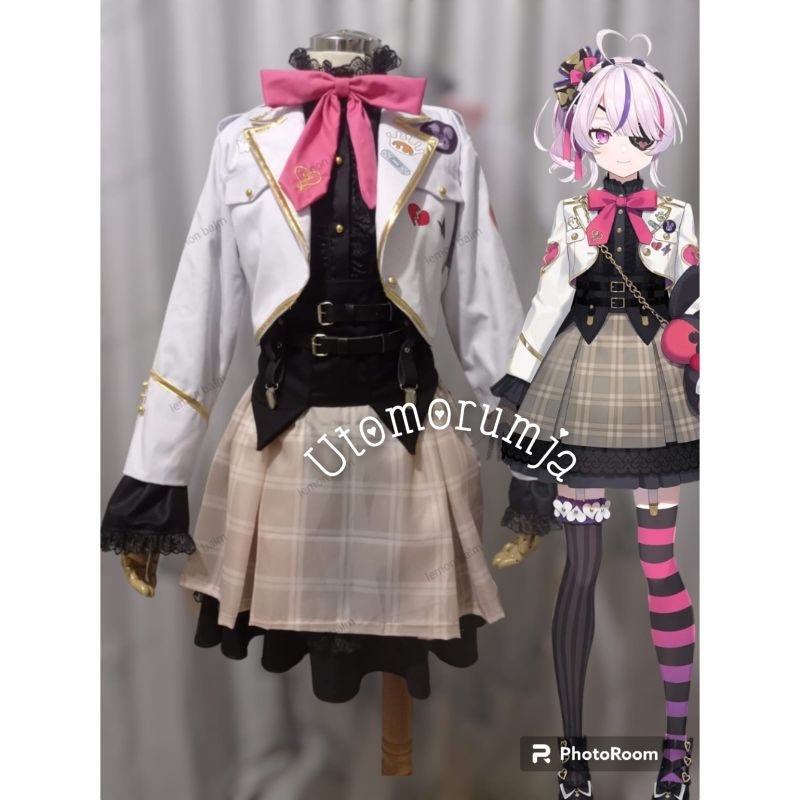cosplay kostum wibu maria marionette custome ukuran
