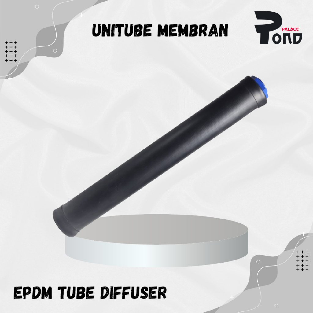 EPDM Diffuser Kolam Koi Fine Bubble Tubular Membrane Tube Aerasi 100CM