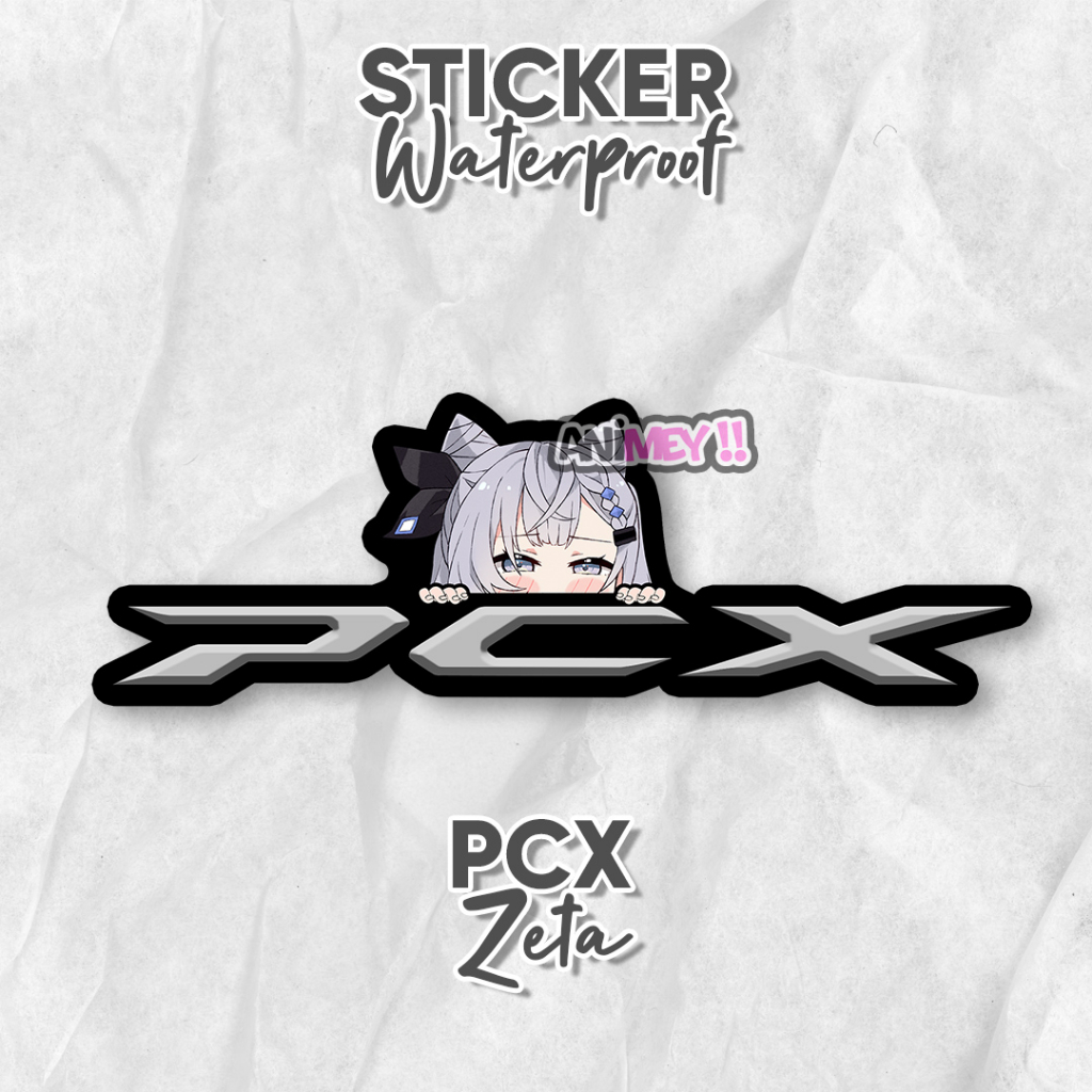 

Stiker Vestia Zeta Logo PCX / Stiker Anime Waterproof