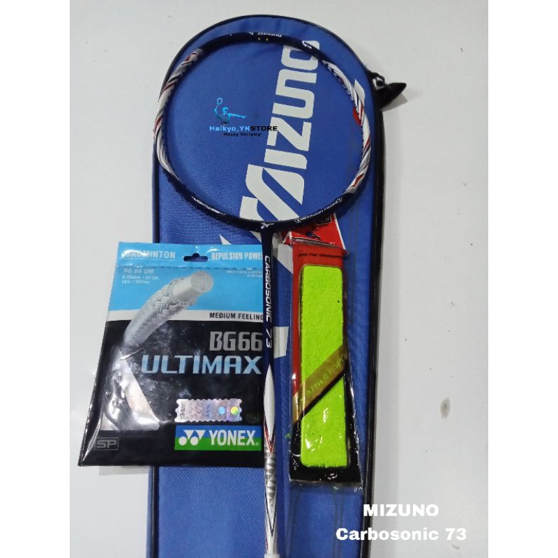 RAKET BADMINTON ORIGINAL MIZUNO CARBOSONIC 73