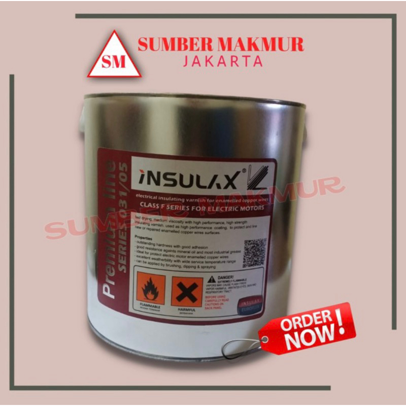 Sirlak dinamo Insulating Varnish INSULAX Besar kawat tembaga