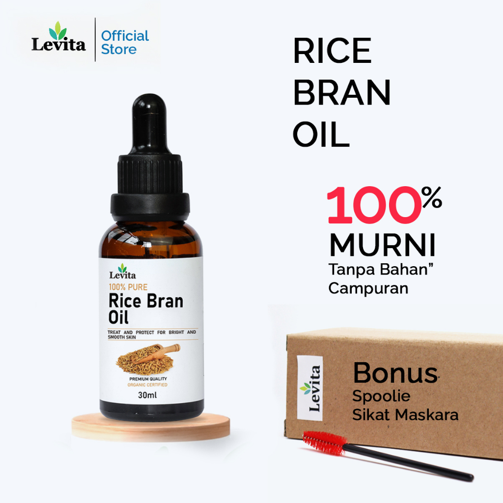 Levita Rice Bran Oil Minyak Bekatul Organic