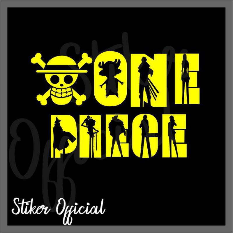 

sticker, #32, one piece, logo one piece