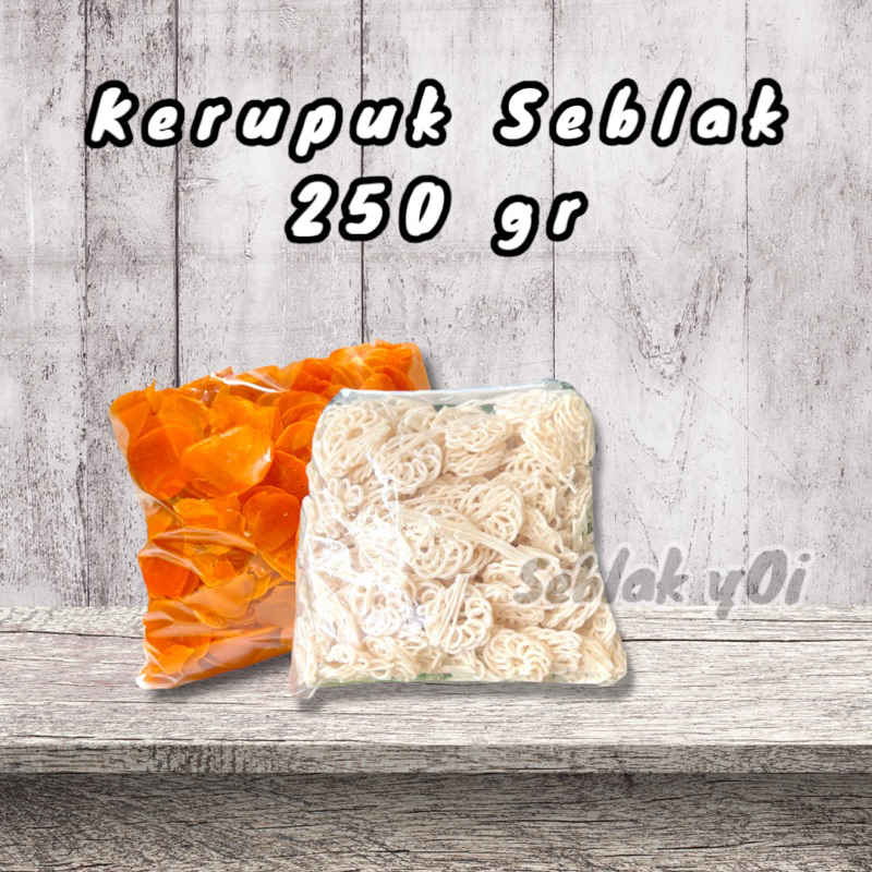 

Kerupuk Seblak 250 gram