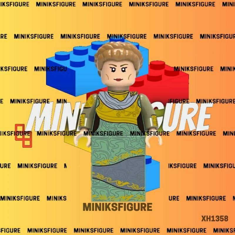 Mainan Balok Susun Minifigure Frigga | Queen of Asgard | Thor Figure | Avengers