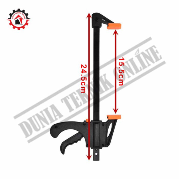 Klem F Mini Catok Kayu Ratchet Grip Quick F Clamp 6 Inch Catok Limited