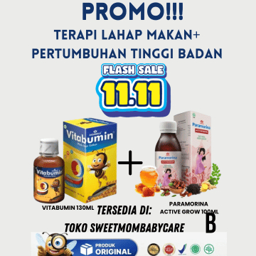 Vitabumin 130ml & Paramorina Active Grow 100ml