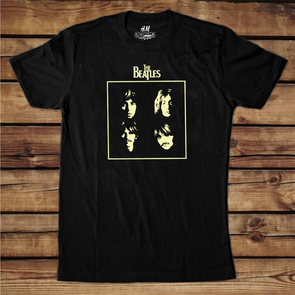 KAOS DISTRO THE BEATLES KAOS DISTRO DEWASA ORIGINAL