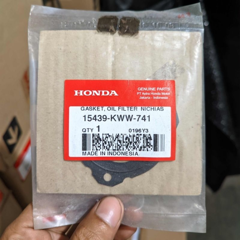 15439-KWW-741 Gasket Oil Filter Revo 110