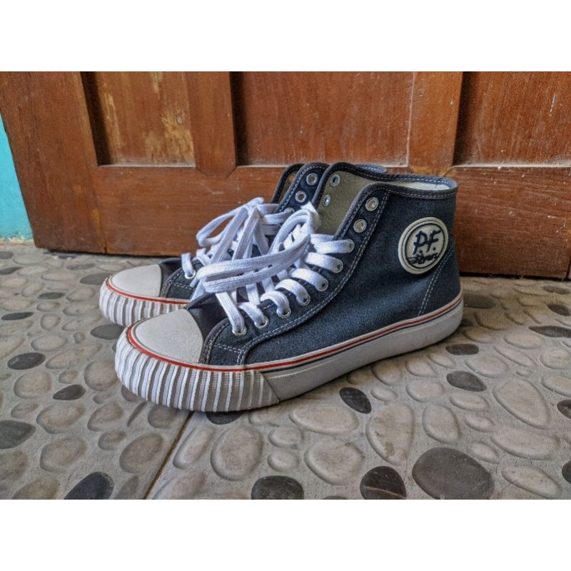 Sepatu PF Flyers Center Hi Navy size 42.5