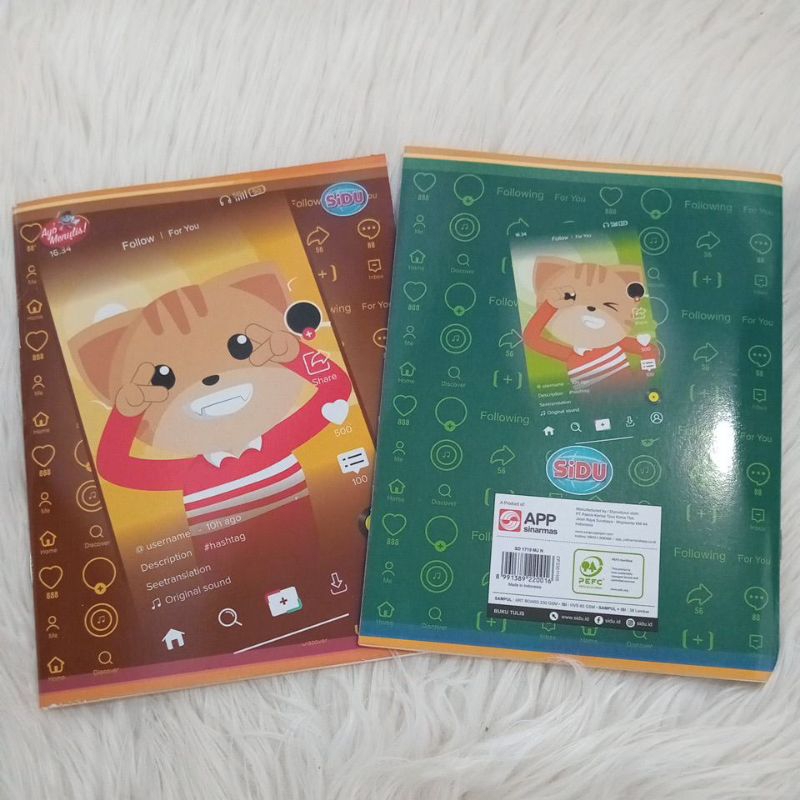 

buku sidu isi 38 lembar
