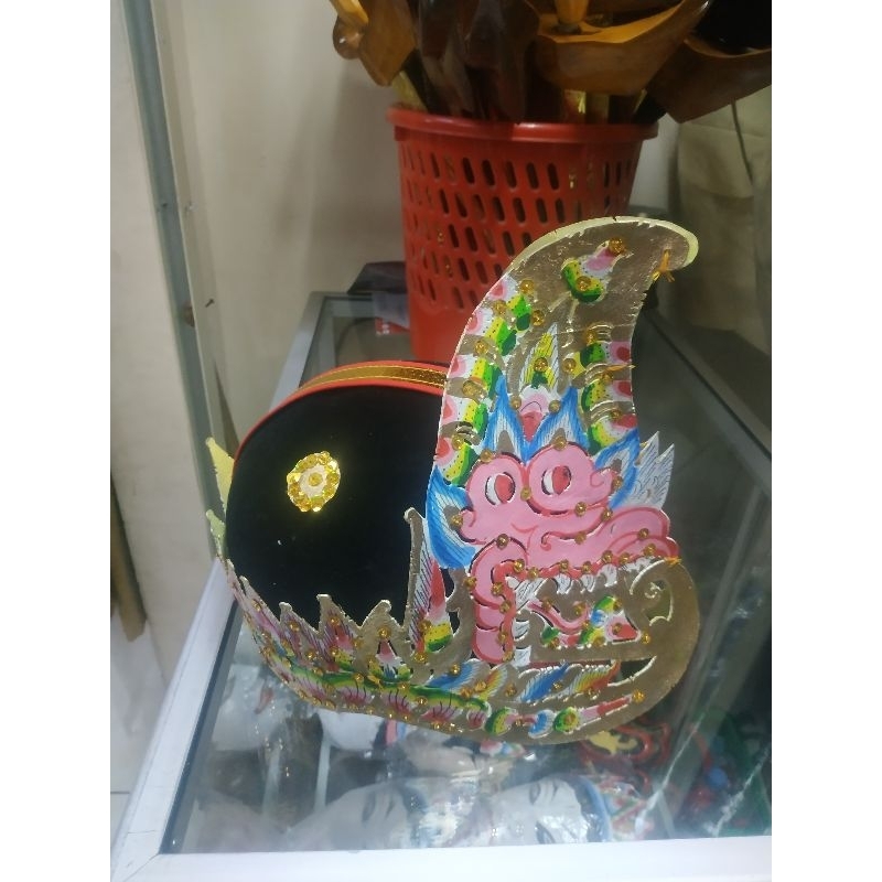 Irah - Irah Wayang Prabu Duryudana - Mahkota Wayang Duryudono