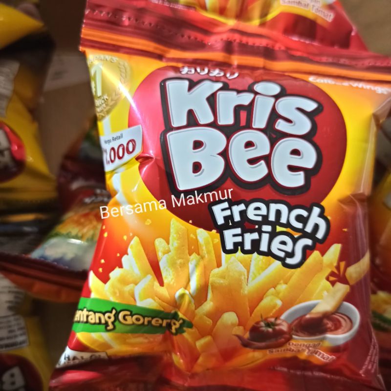 

Kris Bee french fries / krunchy 1 renceng Krisbee