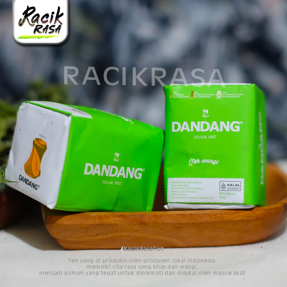 

RACIK RASA |[ ECERAN ] TEH DANDANG HIJAU 40 GR TUBRUK TEH WANGI MELATI HARUM BUBUK TEH TRADISIONAL SOLO SLAWI PEKALONGAN JAWA