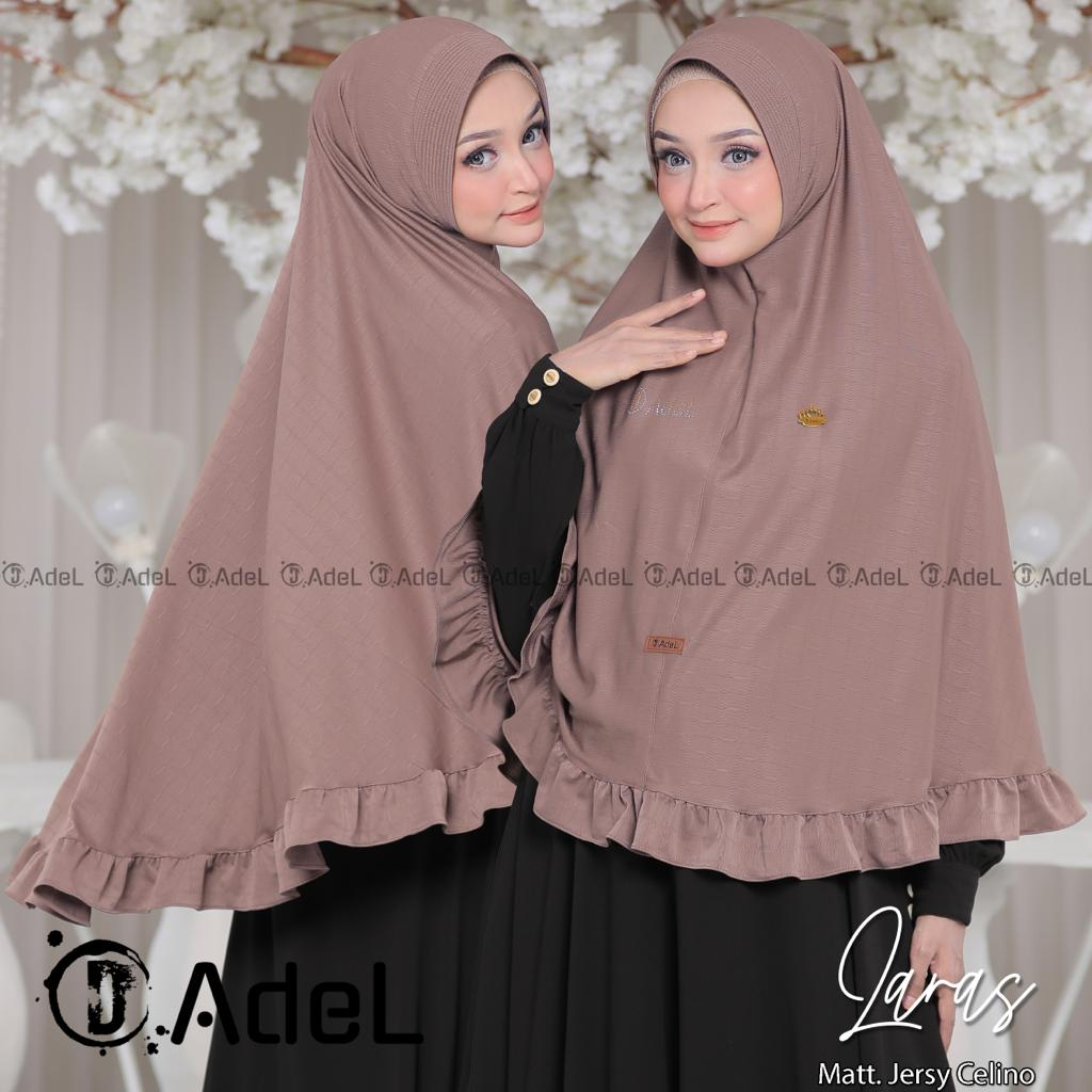 LARAS JILBAB INSTAN JUMBO / KHIMAR JUMBO/ JERSEY CELINO PET BUSA TIPIS ANTEM ORI ADEL HIJAB