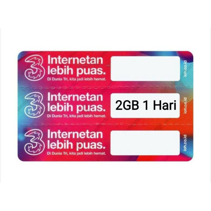 Voucher Data Tri 2GB