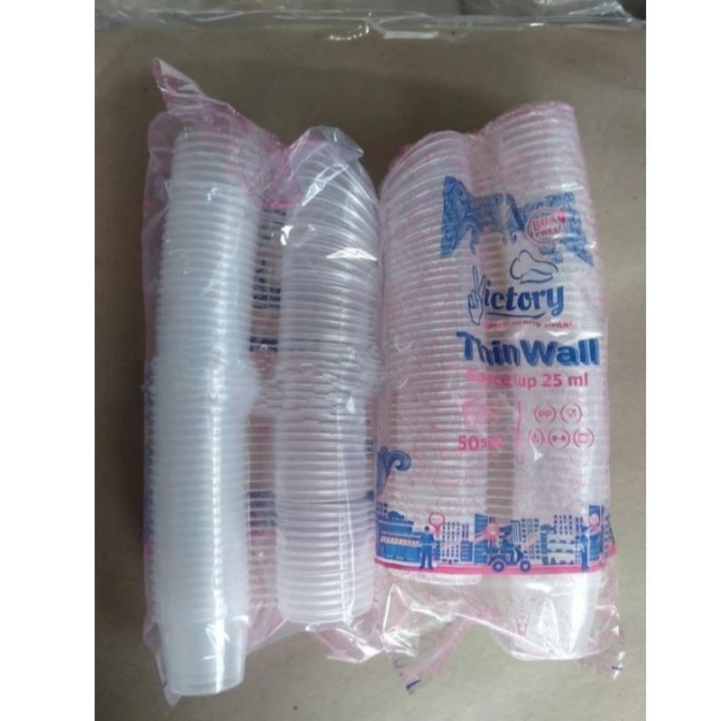 Cup Saus / Wadah Plastik Saos Sambal Mayonaise /Thinwall