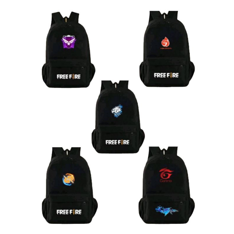 Tas FF Anak Laki Laki Evos Esport Garena AK Grand Gaster Master Diamon Sekolah Sd SMP Tas FreeFire R